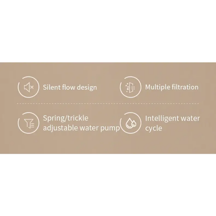 3L Automatic Cat Water Fountain with Filter - cat water fountain