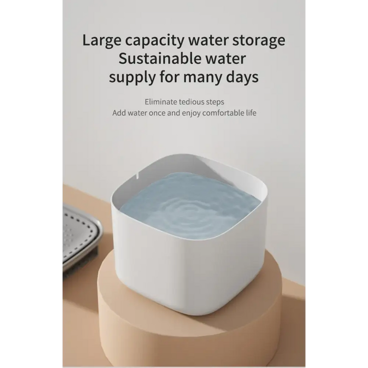 3L Automatic Cat Water Fountain with Filter - cat water fountain
