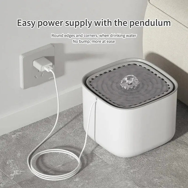 3L Automatic Cat Water Fountain with Filter - cat water fountain