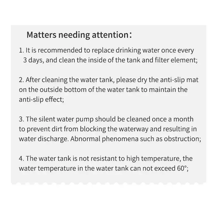 3L Automatic Cat Water Fountain with Filter - cat water fountain