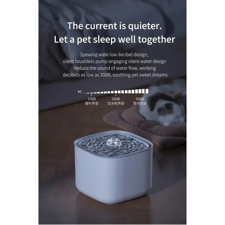 3L Automatic Cat Water Fountain with Filter - cat water fountain