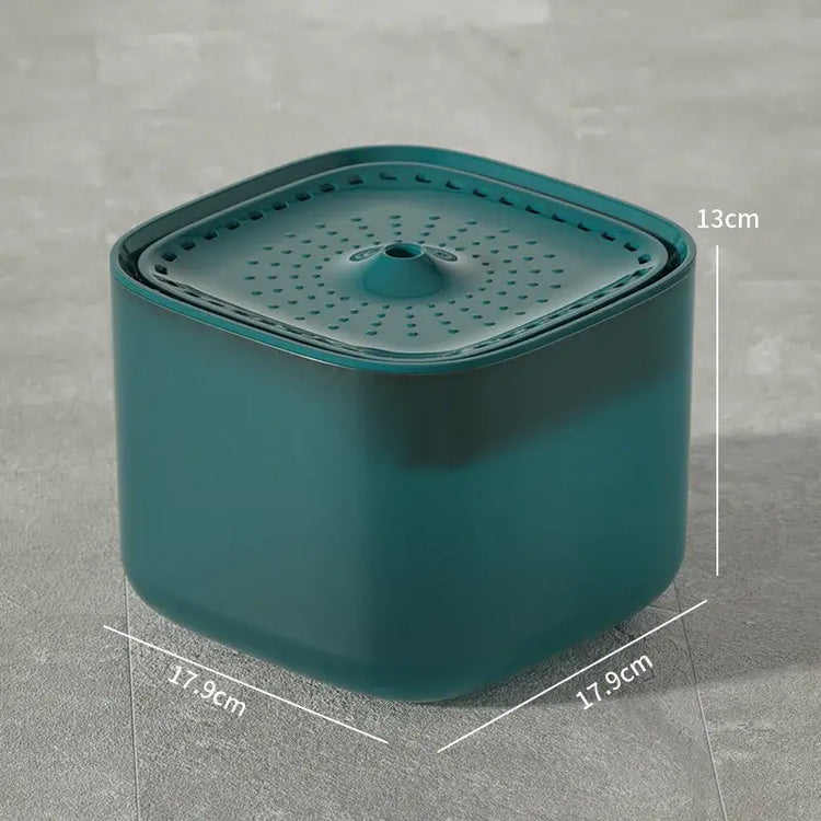 3L Automatic Cat Water Fountain with Filter - Green Regular / USB / 3L - cat water fountain