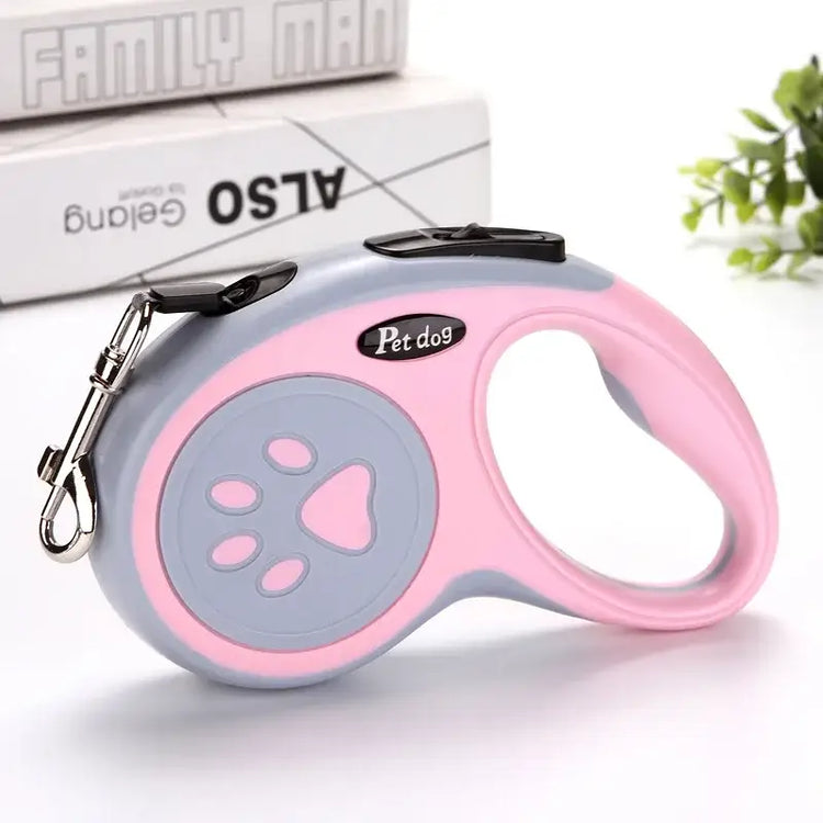 3m 5m Nylon Dog Leash Automatic Retractable Durable Cat Lead Extending Puppy Walking Running Traction Roulette
