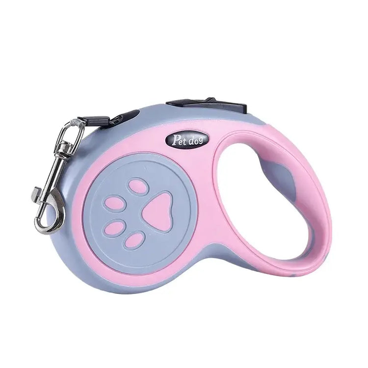 3m 5m Nylon Dog Leash Automatic Retractable Durable Cat Lead Extending Puppy Walking Running Traction Roulette