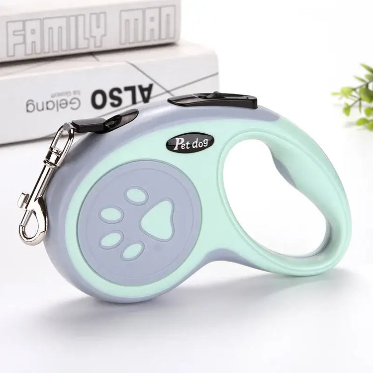 3m 5m Nylon Dog Leash Automatic Retractable Durable Cat Lead Extending Puppy Walking Running Traction Roulette