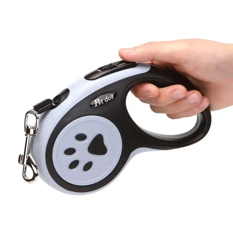 3m 5m Nylon Dog Leash Automatic Retractable Durable Cat Lead Extending Puppy Walking Running Traction Roulette