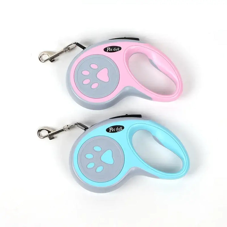 3m 5m Nylon Dog Leash Automatic Retractable Durable Cat Lead Extending Puppy Walking Running Traction Roulette