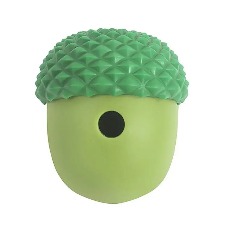 Acorn Shape Educational Slow Eating Toys for Pet - Pet Toys / Green