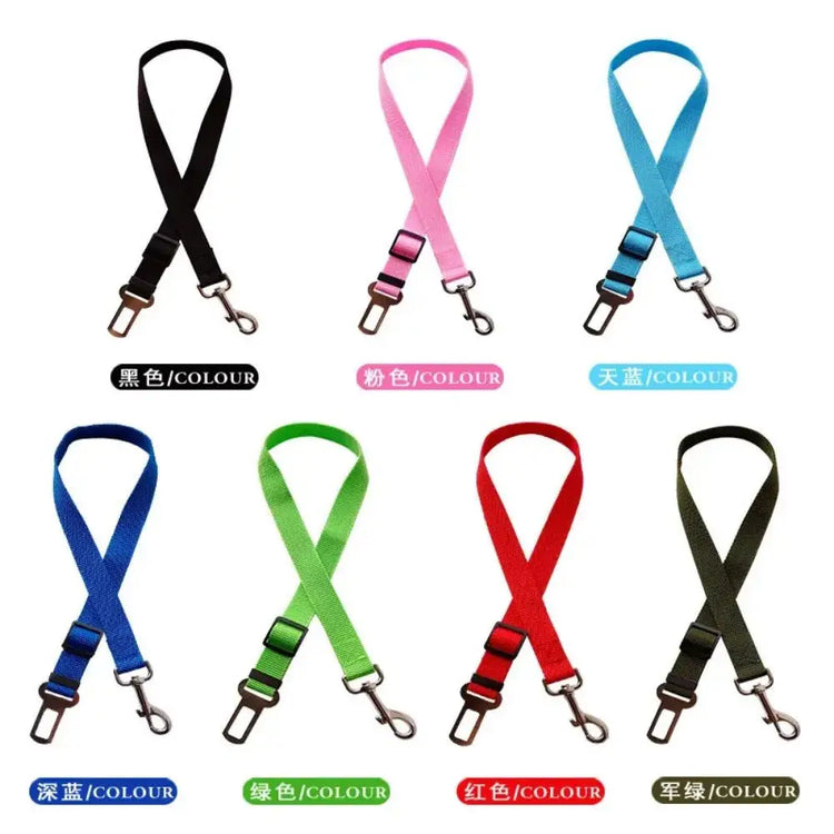 Adjustable Pet Car Seat Belt Clip - dog seat belt
