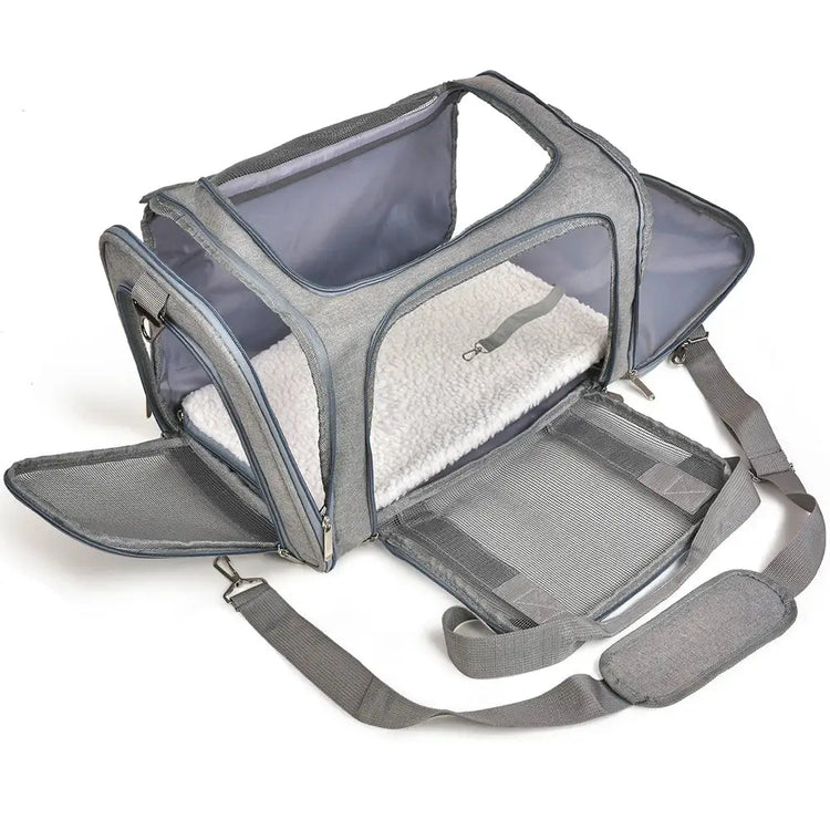 Airline-Approved Soft Pet Carrier Backpack - pet carrier