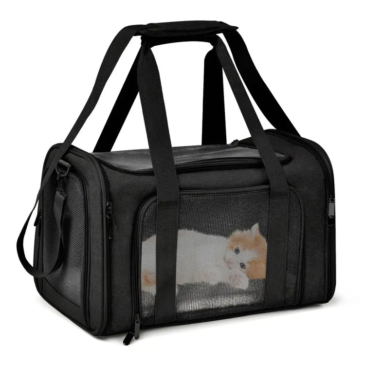 Airline-Approved Soft Pet Carrier Backpack - pet carrier