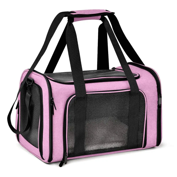 Airline-Approved Soft Pet Carrier Backpack - pet carrier