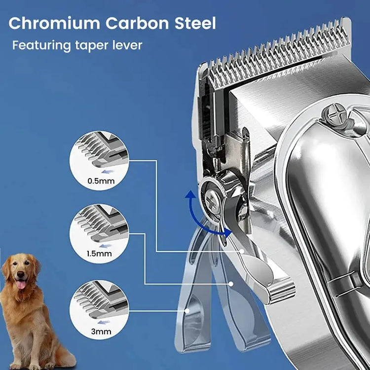 All-Metal Rechargeable Pet Hair Clipper - dog clipper