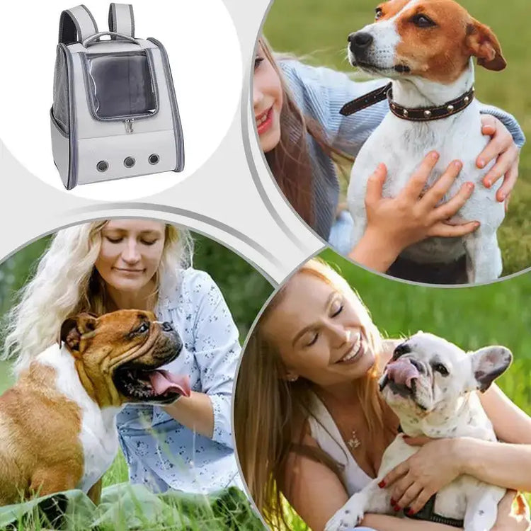 Breathable Pet Travel Backpack Carrier - pet carrier