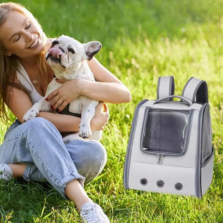 Breathable Pet Travel Backpack Carrier - pet carrier
