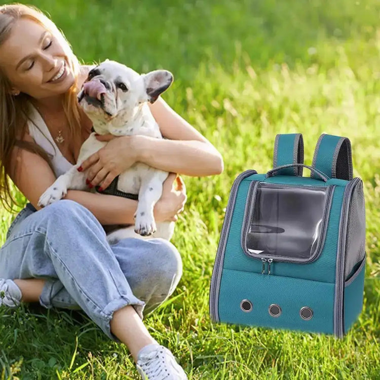 Breathable Pet Travel Backpack Carrier - pet carrier
