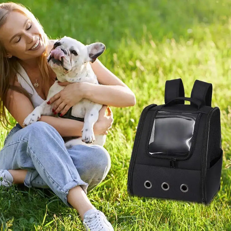 Breathable Pet Travel Backpack Carrier - pet carrier