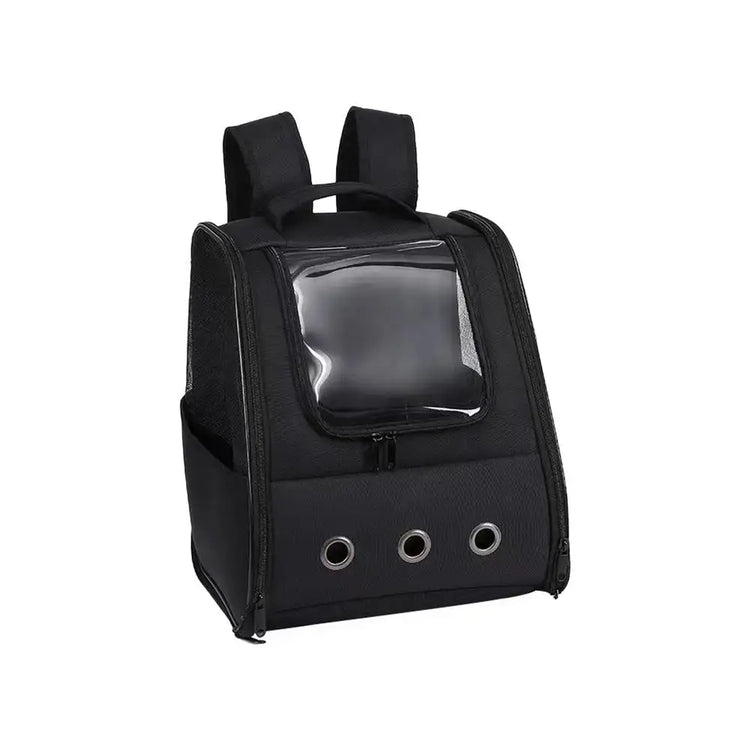 Breathable Pet Travel Backpack Carrier - Black / CHINA - pet carrier