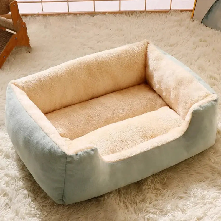 Cat & Dog Bed – Soft Cushion Pet House & Sleeping Basket - PET BED