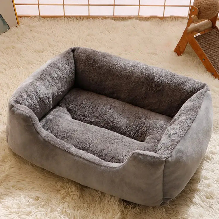 Cat & Dog Bed – Soft Cushion Pet House & Sleeping Basket - PET BED