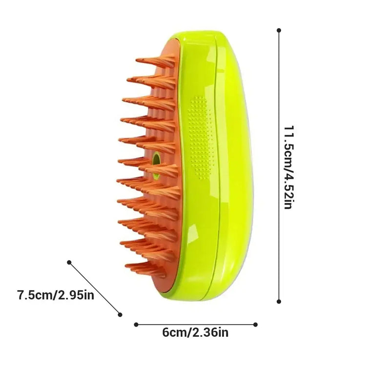 Cat & Dog Steamy Brush – 3-in-1 Electric Spray - CAT GROOMING BRUSH