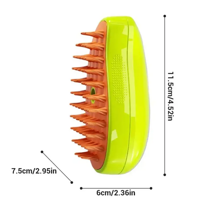 Cat & Dog Steamy Brush – 3-in-1 Electric Spray - CAT GROOMING BRUSH