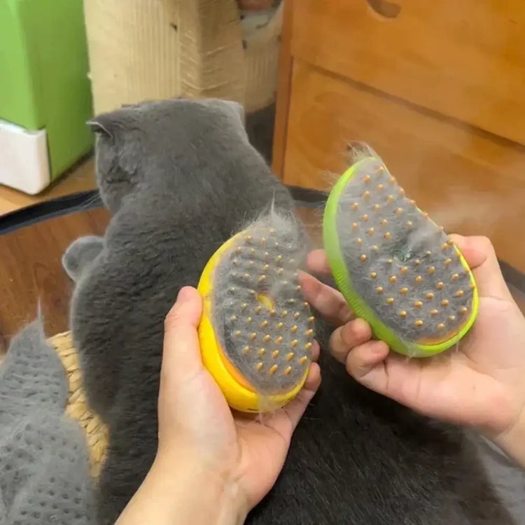 Cat & Dog Steamy Brush – 3-in-1 Electric Spray - CAT GROOMING BRUSH