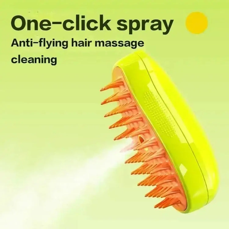 Cat & Dog Steamy Brush – 3-in-1 Electric Spray - CAT GROOMING BRUSH