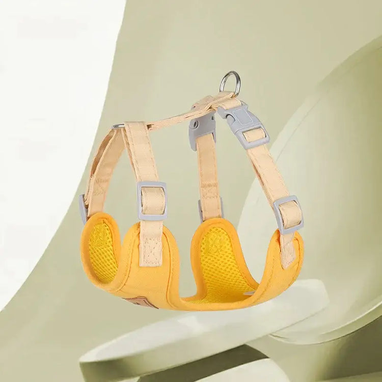 Cat Puppy Outdoor Walking Supplies Fashion Pet Harness and Leash Set for Small Dogs Cats Breathable Durable Kitten