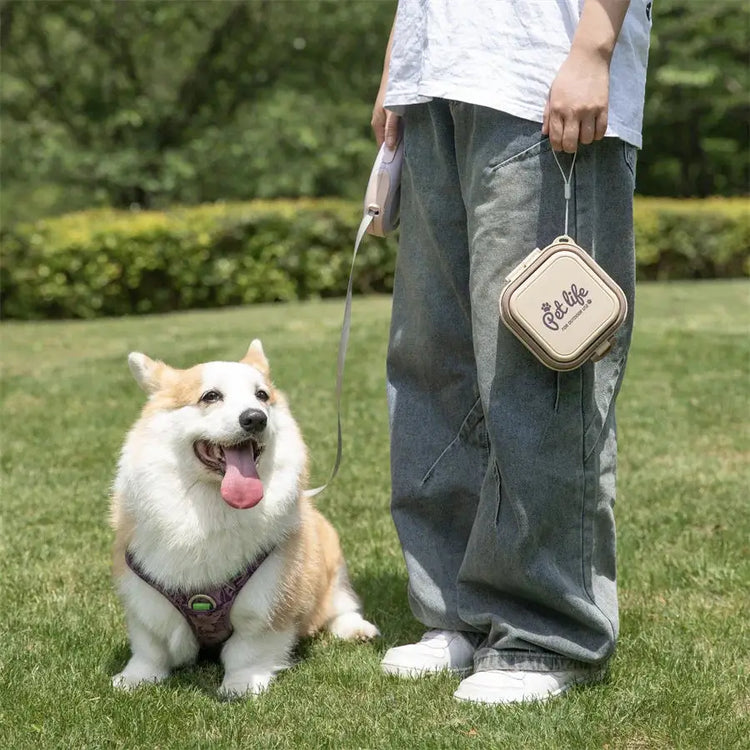 Collapsible Double Pet Travel Bowls – Portable & Durable - pet water bowl