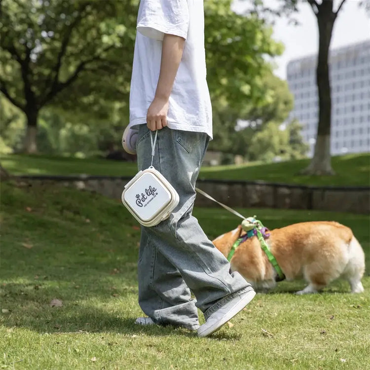Collapsible Double Pet Travel Bowls – Portable & Durable - pet water bowl