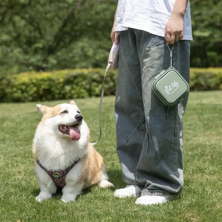 Collapsible Double Pet Travel Bowls – Portable & Durable - pet water bowl