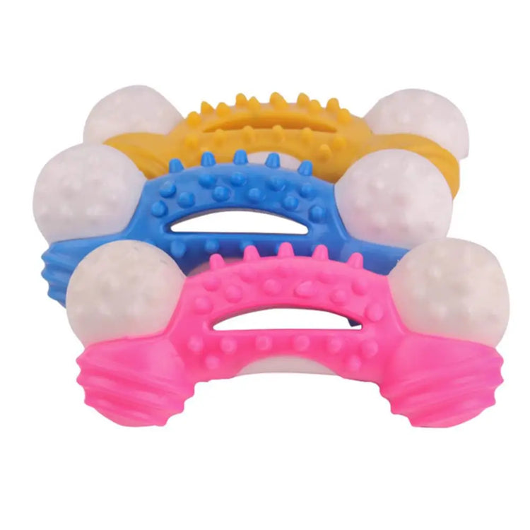Dog Toys Dog Chew Toy Durable for Aggressive Chewers Teeth Cleaning Safe Bite Resistant - dog toy
