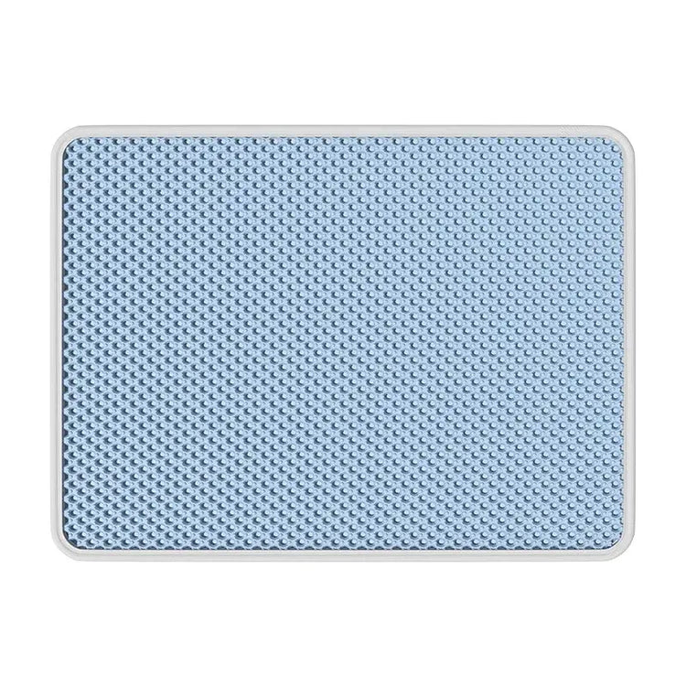 Double-Layer Waterproof Cat Litter Mat – Non-Slip Urine-Proof Easy Clean Pad - Blue / 30cmX45cm - cat litter mat