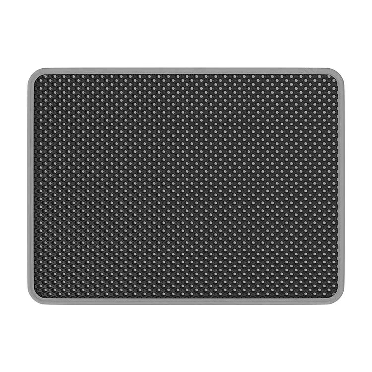 Double-Layer Waterproof Cat Litter Mat – Non-Slip Urine-Proof Easy Clean Pad - black / 30cmX45cm - cat litter mat
