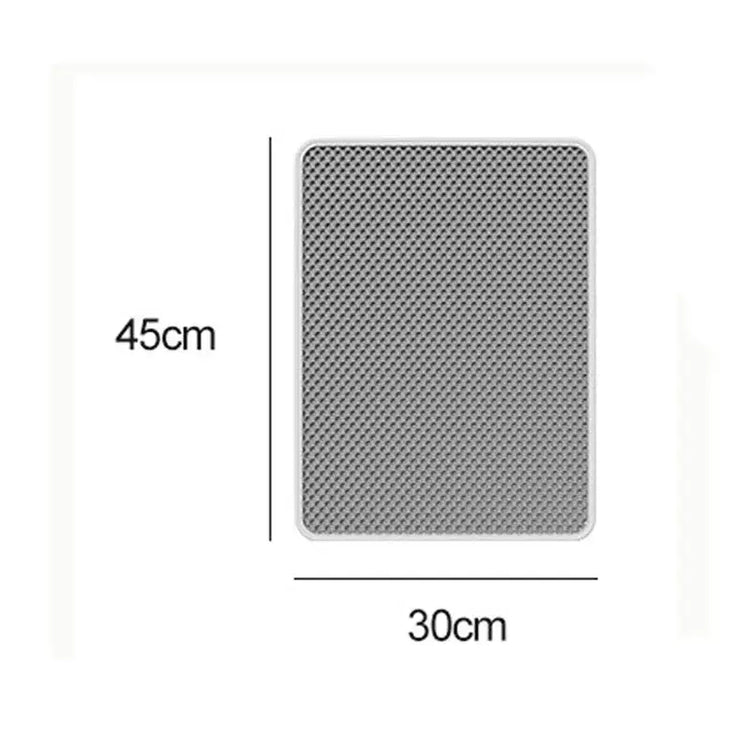 Double-Layer Waterproof Cat Litter Mat – Non-Slip Urine-Proof Easy Clean Pad - cat litter mat