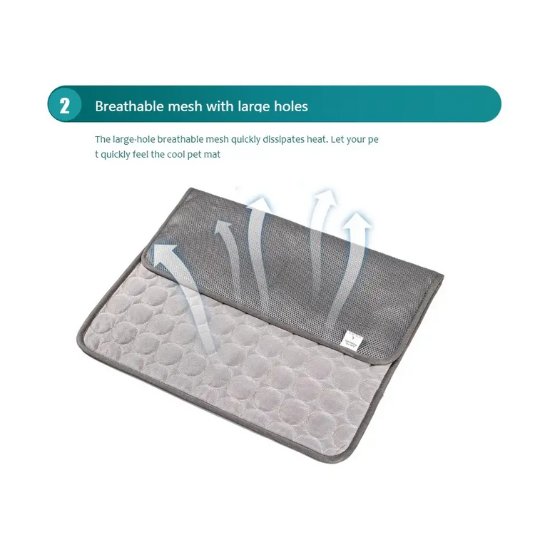 Extra Large Pet Cooling Mat – Summer Dog & Cat Chill Pad - pet cooling mat