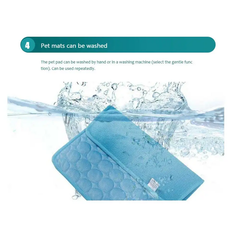 Extra Large Pet Cooling Mat – Summer Dog & Cat Chill Pad - pet cooling mat