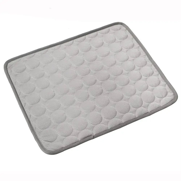 Extra Large Pet Cooling Mat – Summer Dog & Cat Chill Pad - Grey / M 62x50cm / CHINA - pet cooling mat