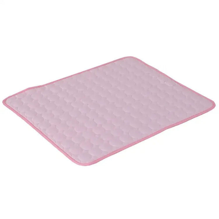 Extra Large Pet Cooling Mat – Summer Dog & Cat Chill Pad - Pink / XS 40x30cm / CHINA - pet cooling mat