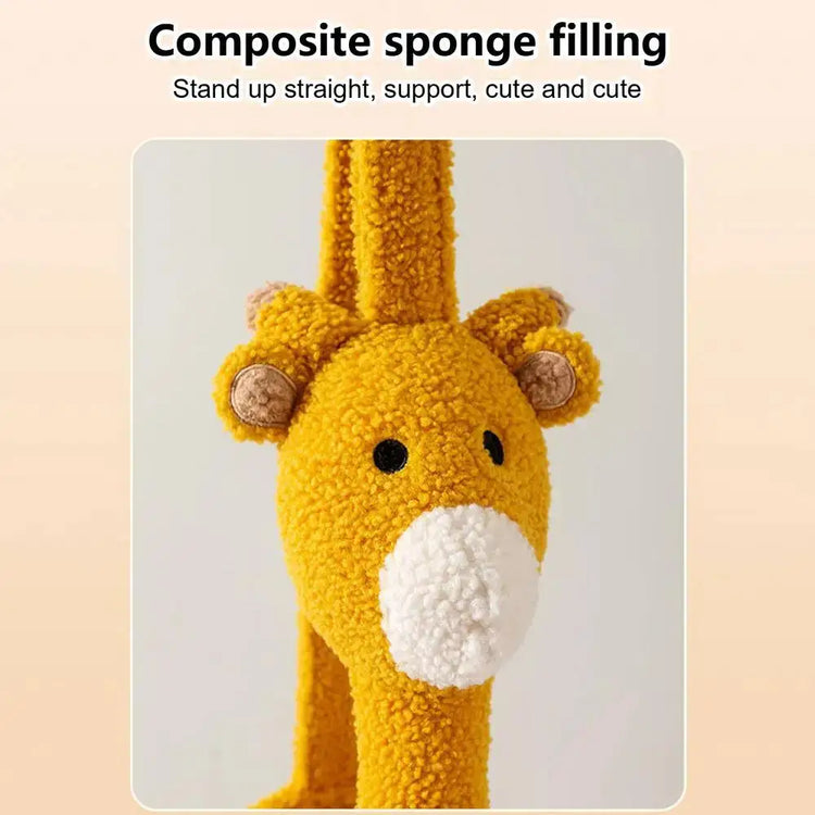 Giraffe Print Plush Pet Travel Tote - pet carrier