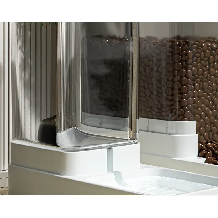 Gravity Cat & Dog Feeder and Water Dispenser Set - pet feeder