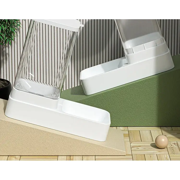 Gravity Cat & Dog Feeder and Water Dispenser Set - pet feeder
