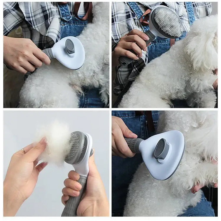 Long Hair Pet Grooming & Hair Remover Brush - pet brush