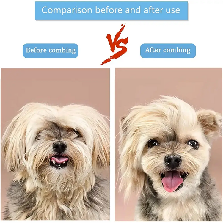 Long Hair Pet Grooming & Hair Remover Brush - pet brush