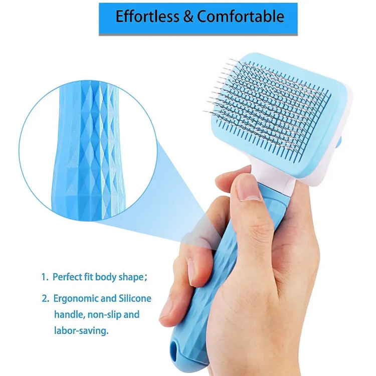Long Hair Pet Grooming & Hair Remover Brush - pet brush