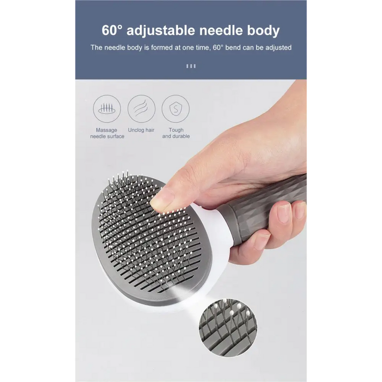 Long Hair Pet Grooming & Hair Remover Brush - pet brush