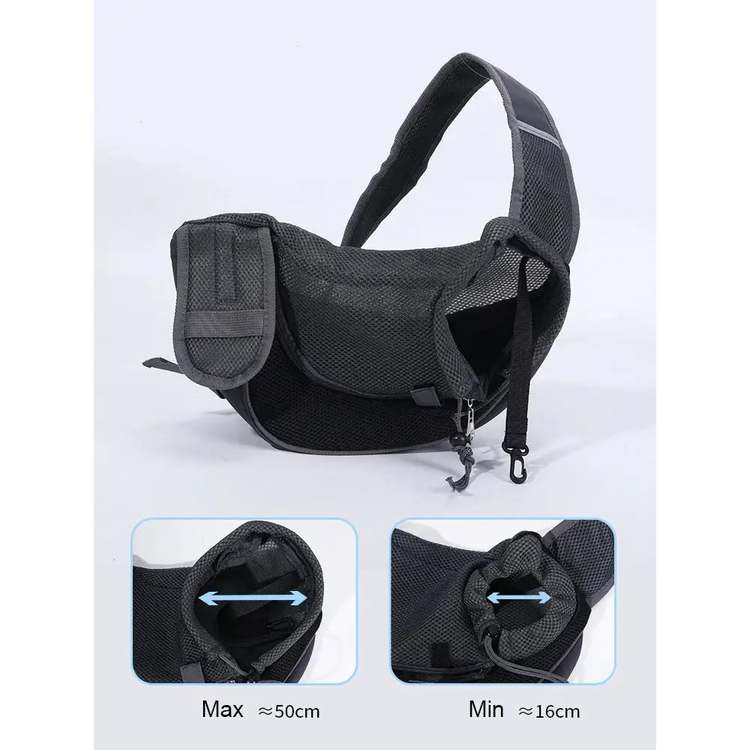 One-Shoulder Pet Travel Bag – Breathable Crossbody Carrier - pet carrier