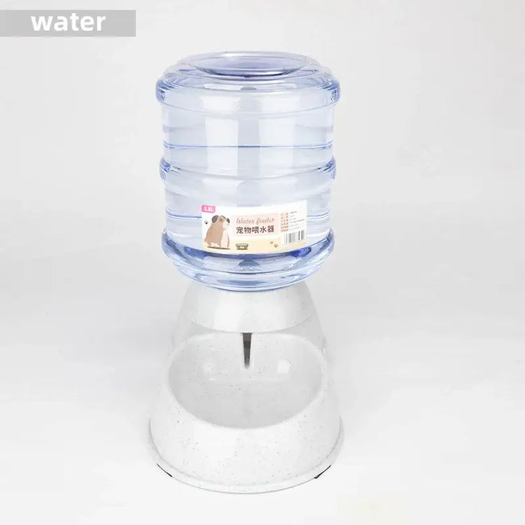 Pet Feeder Bowl with Automatic Water Dispenser - CW022-3 - pet bowls
