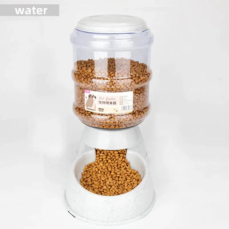 Pet Feeder Bowl with Automatic Water Dispenser - CW022-7 - pet bowls